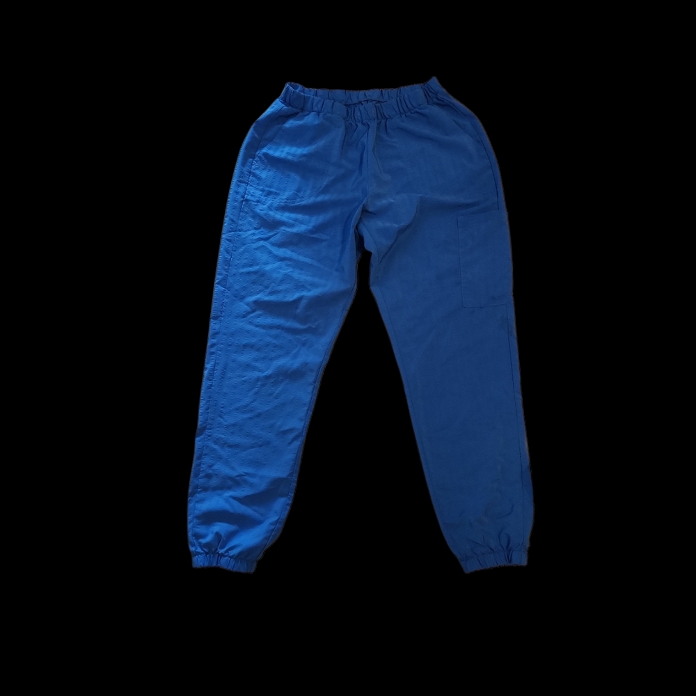 Medium Blue Casual Scrub Pants